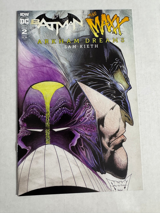 BATMAN THE MAXX Arkham Dreams #2 NM Sam Kieth Cover