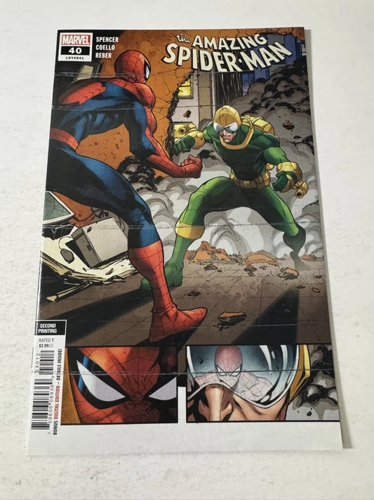 AMAZING SPIDER-MAN #40 Vol 5 NM 2nd Print Variant