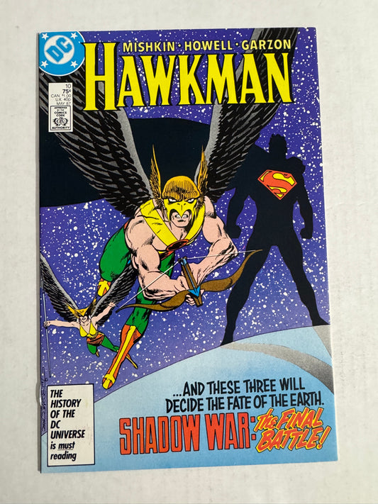 HAWKMAN #10 Vol 2 NM