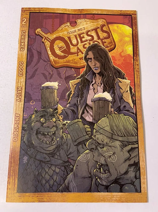 QUESTS ASIDE #2 NM Dialynas B Variant