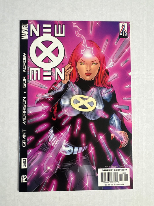 NEW X-MEN #120 Frank Quitely Cover