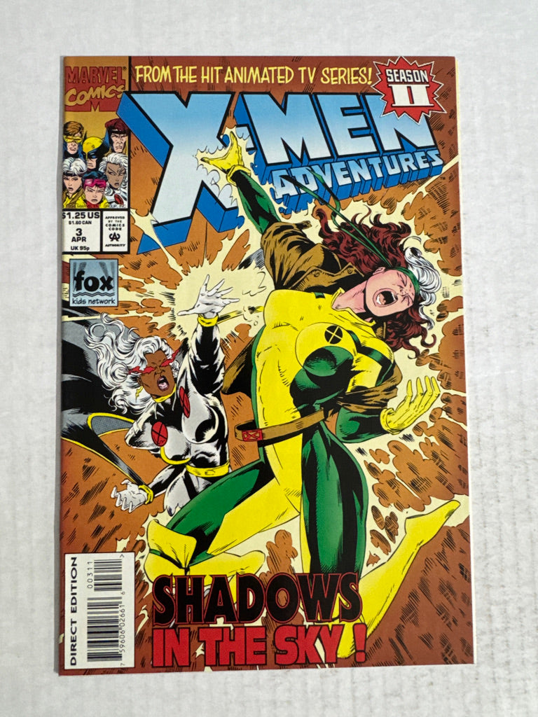 X-MEN ADVENTURES Season II #3 NM-