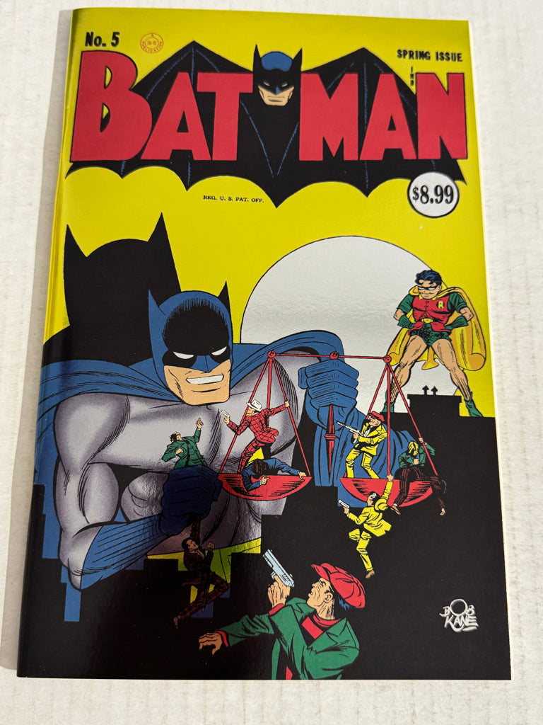 BATMAN #5 NM Foil Facsimile Variant