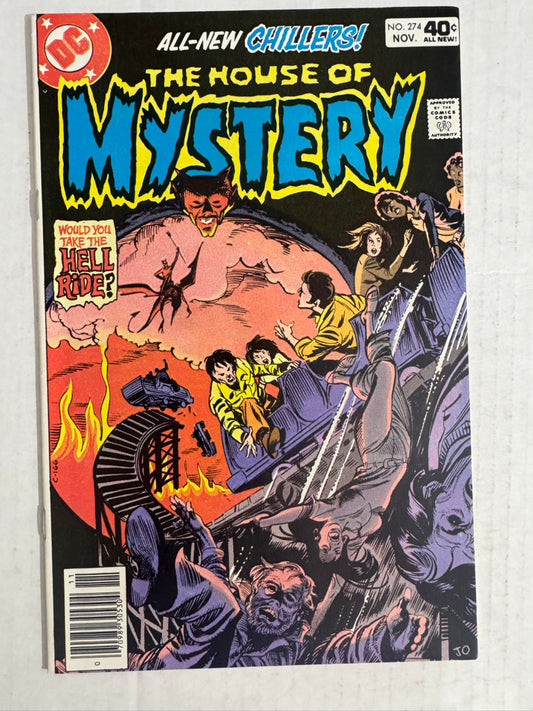 HOUSE OF MYSTERY #274 NM- Joe Orlando Cover