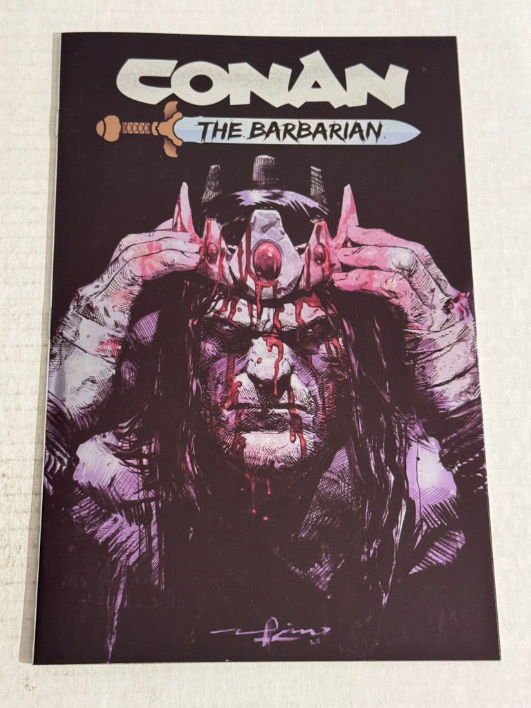 CONAN THE BARBARIAN #28 NM Gerardo Zaffino Foil Variant