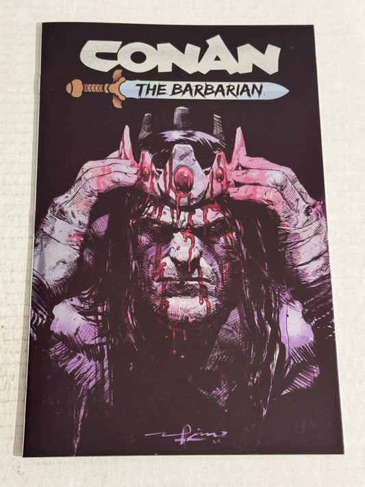 CONAN THE BARBARIAN #28 NM Gerardo Zaffino Foil Variant