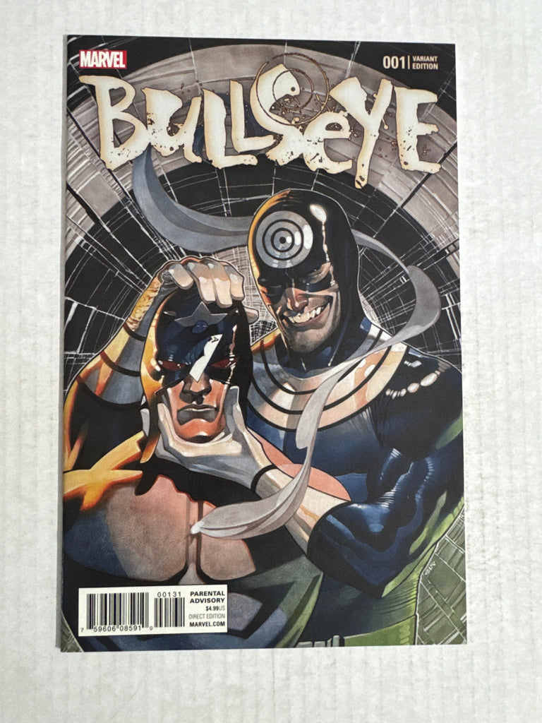BULLSEYE #1 NM 1:25 Stevens Variant 1ST APPEARANCE