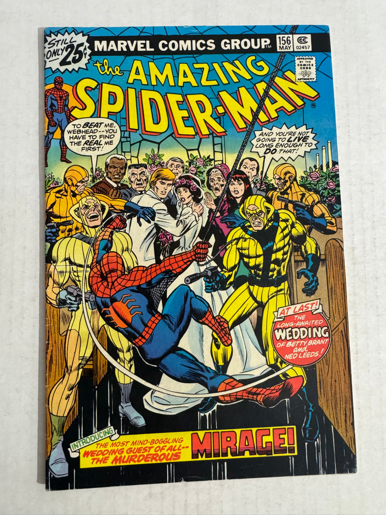 AMAZING SPIDER-MAN #156 VG+ 1ST APPEARANCE
