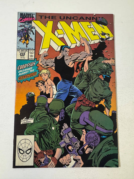 UNCANNY X-MEN #259 FN/VF