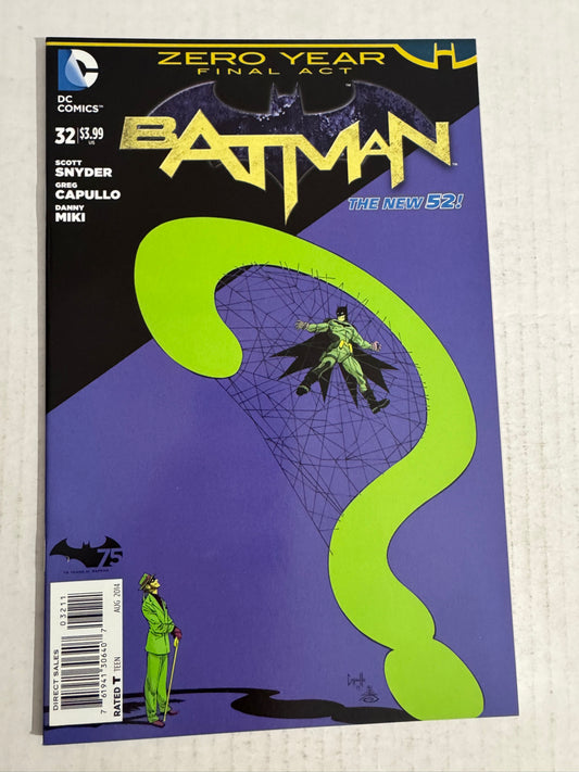 BATMAN #32 Vol 2 NM Greg Capullo Cover