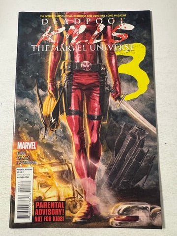 DEADPOOL KILLS THE MARVEL UNIVERSE #3 NM Kaare Andrews Cover