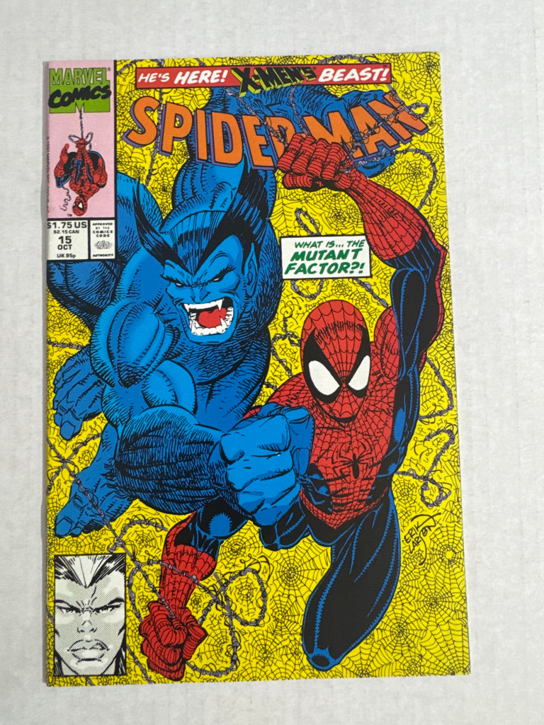 SPIDER-MAN #15 VF Erik Larsen Cover