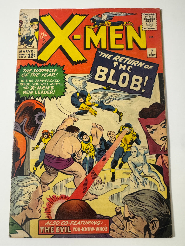 X-MEN #7 VG- 1ST APPEARANCE