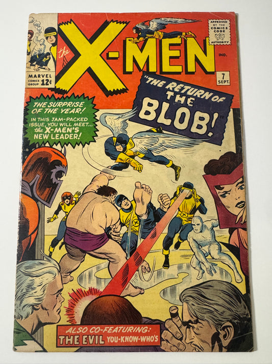 X-MEN #7 VG- 1ST APPEARANCE