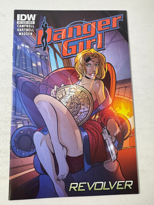 DANGER GIRL REVOLVER #3 NM B Variant