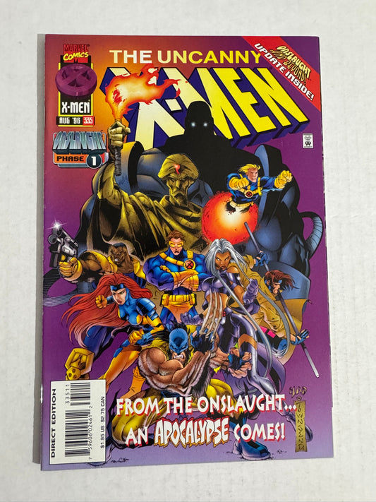 UNCANNY X-MEN #335 NM-  Joe Madureira Cover