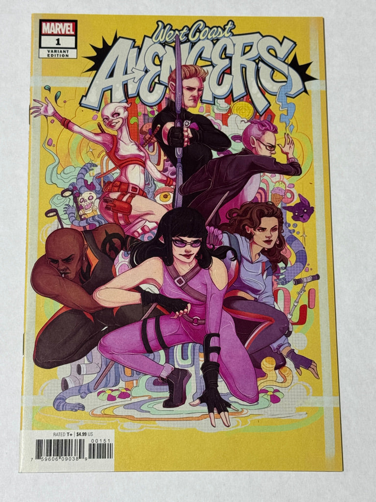 WEST COAST AVENGERS #1 Vol 3 NM- 1:10 Variant
