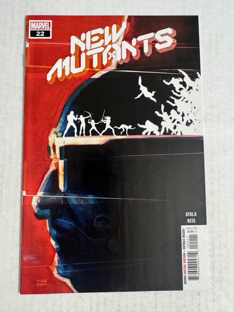 NEW MUTANTS #22 Vol 4 NM Martin Simmonds Cover