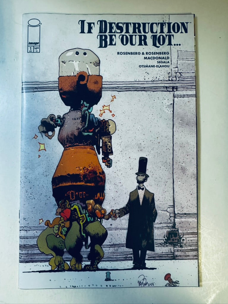 IF DESTRUCTION BE OUR LOT #1 NM Cover D 1:25 James Harren Variant