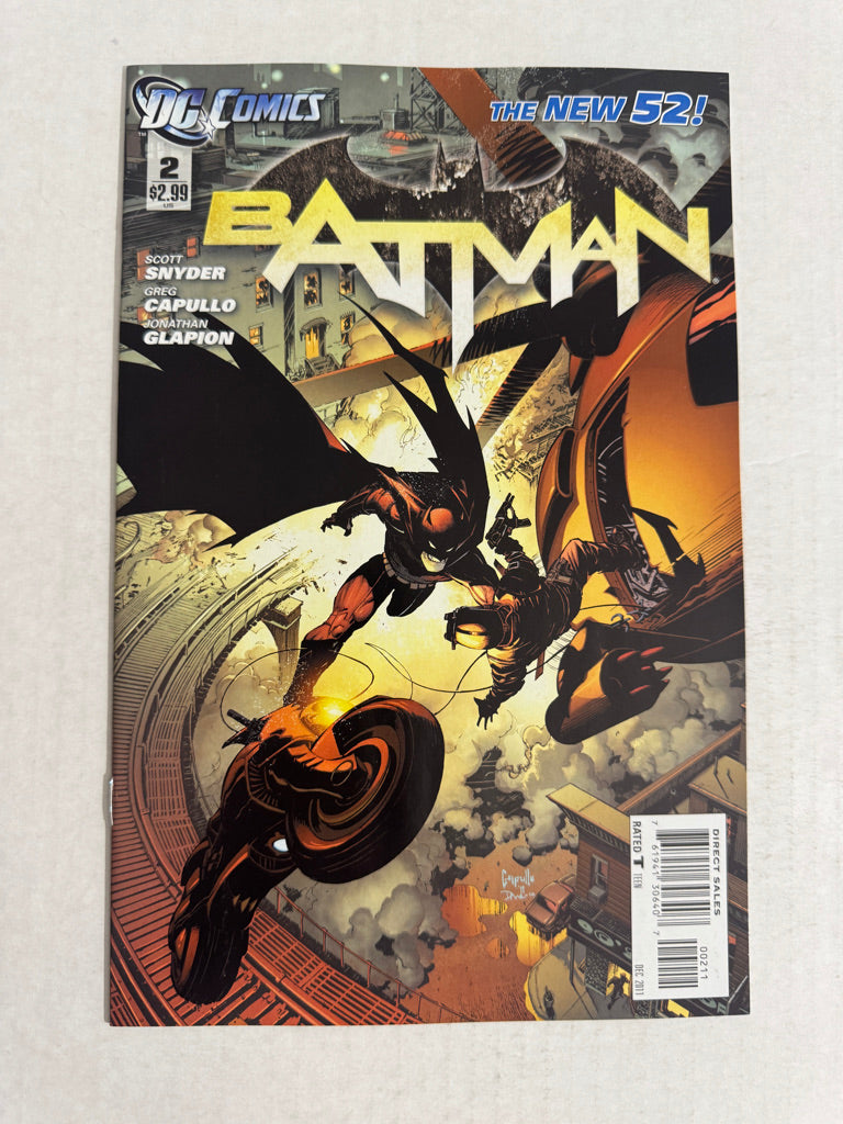 BATMAN #2 Vol 2 NM Greg Capullo Cover 1ST APPEARANCE