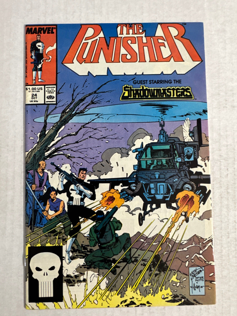 THE PUNISHER #24 Vol 2 VF/NM Erik Larsen Cover
