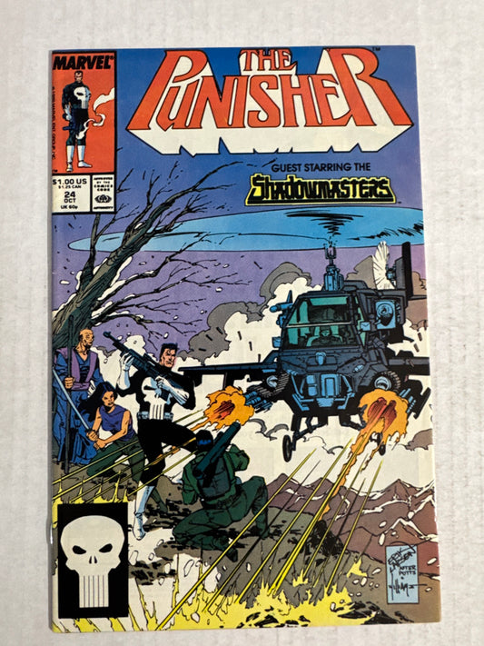 THE PUNISHER #24 Vol 2 VF/NM Erik Larsen Cover