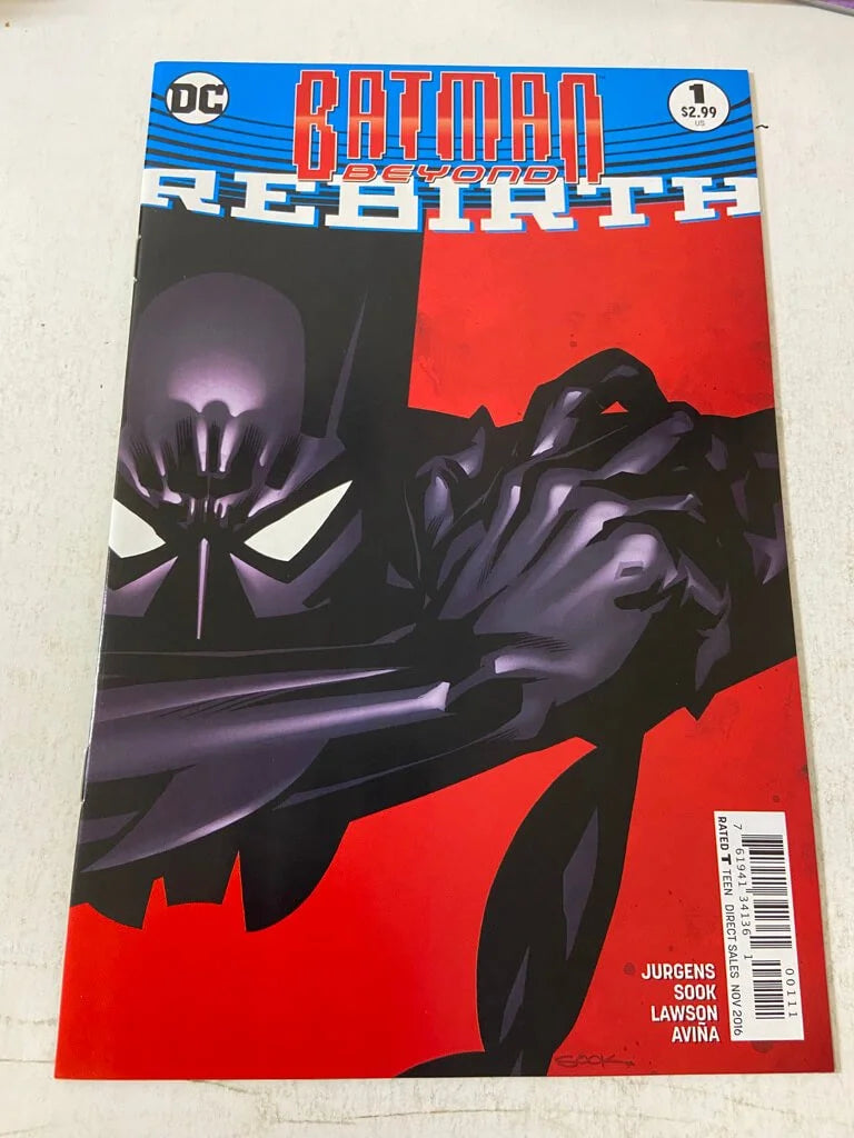 BATMAN BEYOND REBIRTH #1 NM Ryan Sook Cover