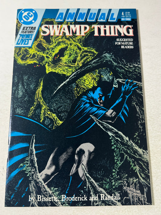 SWAMP THING ANNUAL #4 1988 NM-
