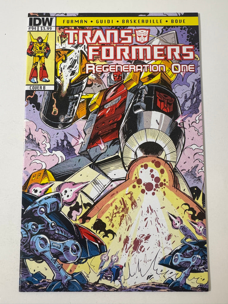 TRANSFORMERS Regeneration One #94 NM B Variant