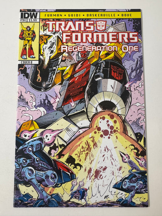 TRANSFORMERS Regeneration One #94 NM B Variant