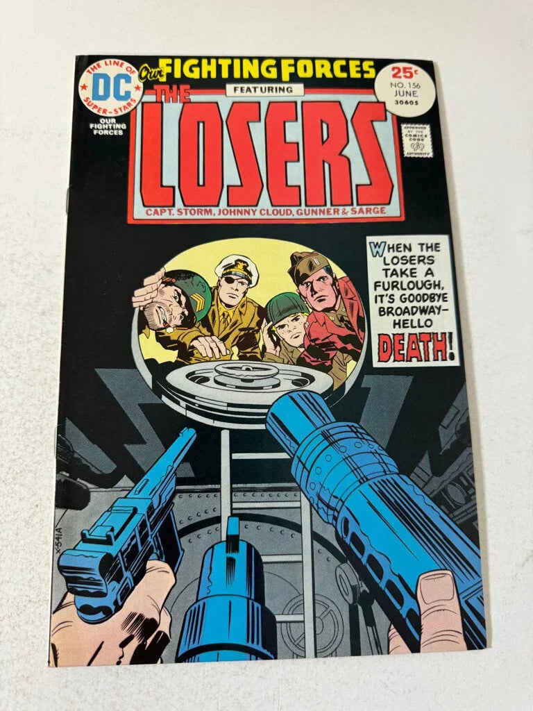 OUR FIGHTING FORCES #156 VF Jack Kirby Cover