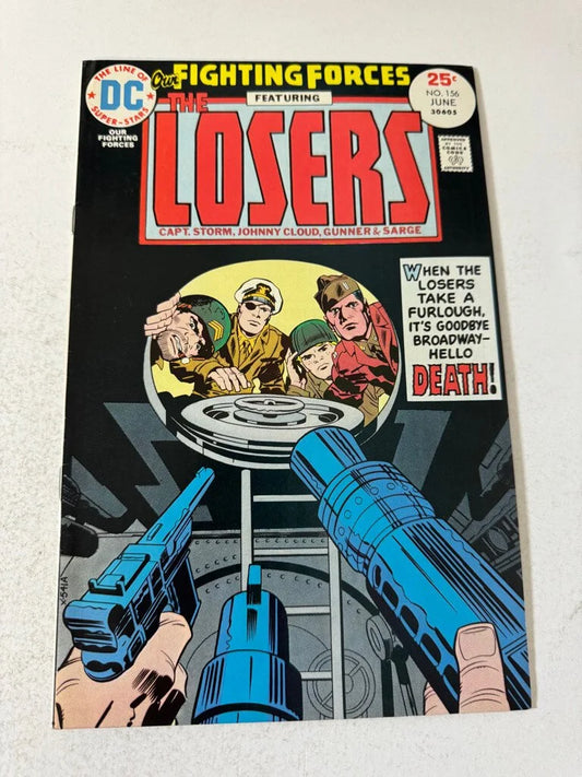 OUR FIGHTING FORCES #156 VF Jack Kirby Cover