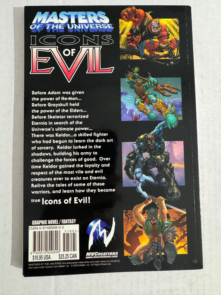 MASTERS OF THE UNIVERSE ICONS OF EVIL TPB VF+ OOP