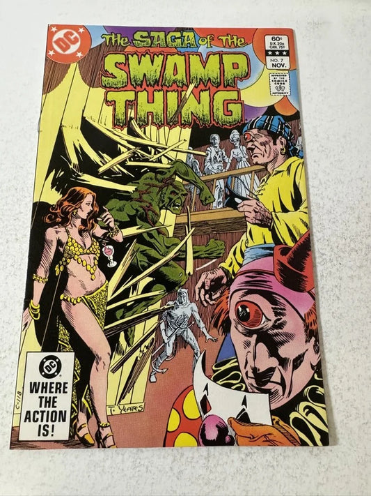 SAGA OF THE SWAMP THING #7 NM-