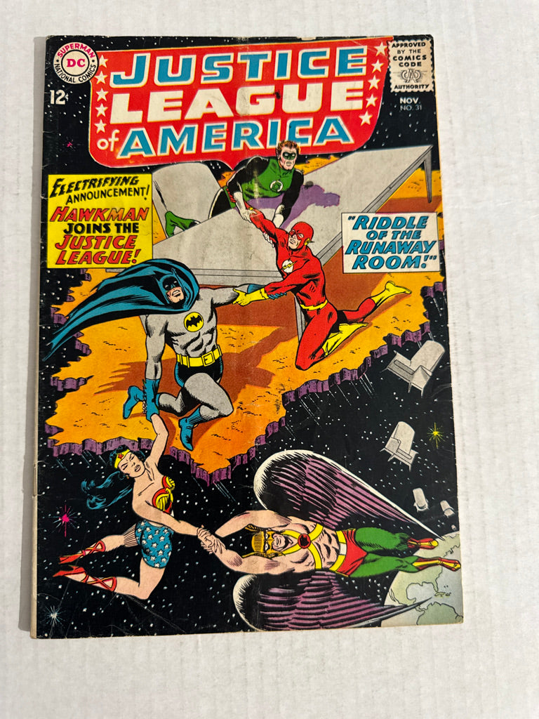 JUSTICE LEAGUE OF AMERICA #31 VG-