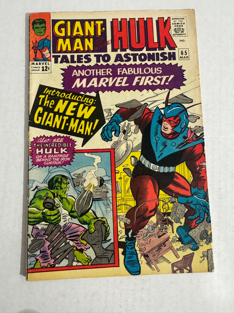 TALES TO ASTONISH #65 GD
