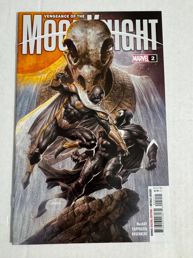 VENGEANCE OF THE MOON KNIGHT #2 Vol 2 NM- David Finch Cover