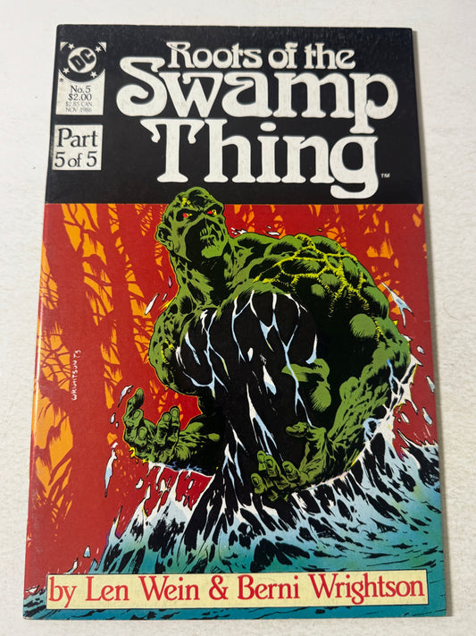 ROOTS OF THE SWAMP THING #5 VF-