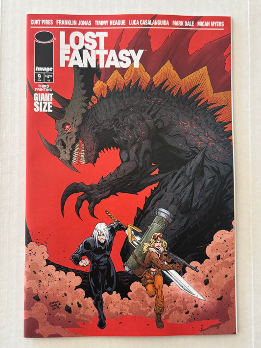 LOST FANTASY #9 NM 3rd Print VARIANT