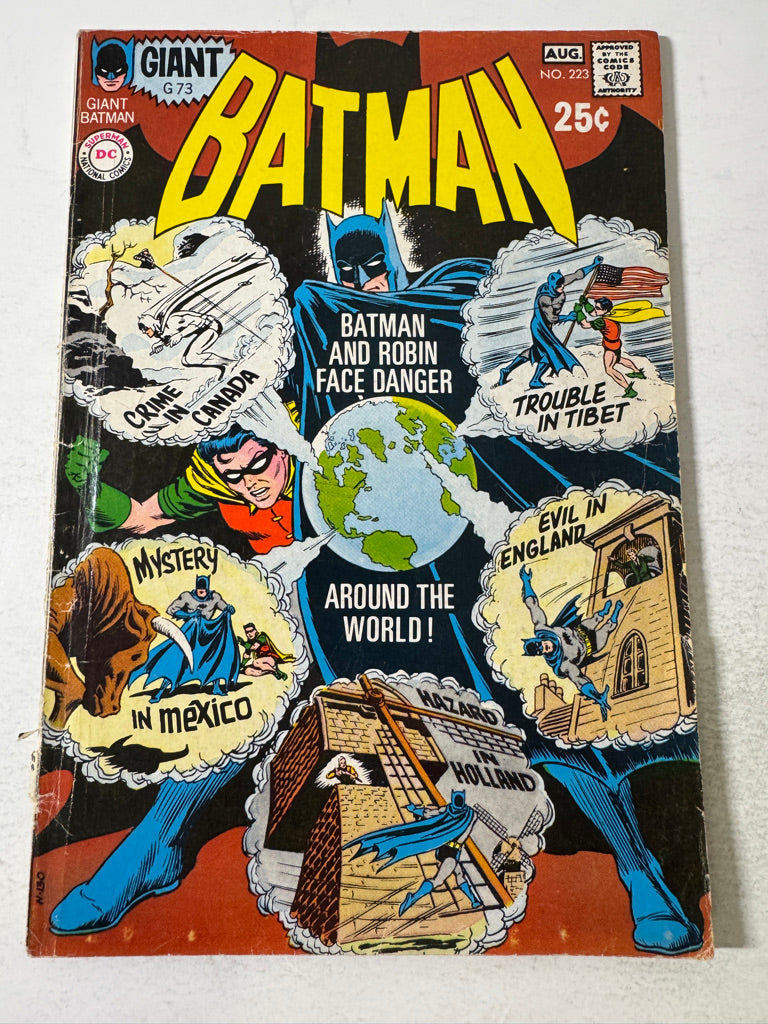 BATMAN #223 GD+