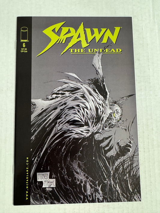SPAWN THE UNDEAD #6 NM Dwayne Turner & Todd McFarlane Cover