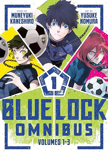 Blue Lock Omnibus Vol 1 (Volumes 1-2-3)