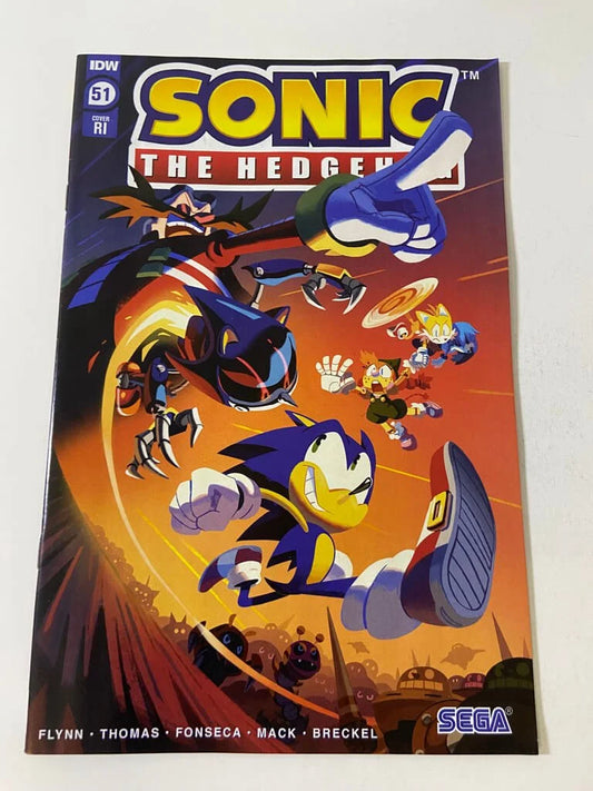 SONIC THE HEDGEHOG #51 NM 1:10 Variant