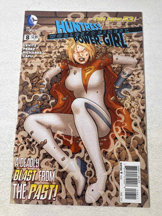 HUNTRESS POWER GIRL WORLD'S FINEST #8 NM