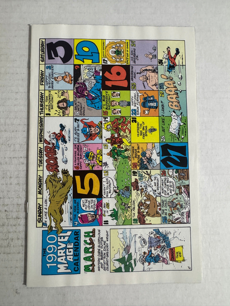 MARVEL AGE #87 NM 1ST APPEARANCE
