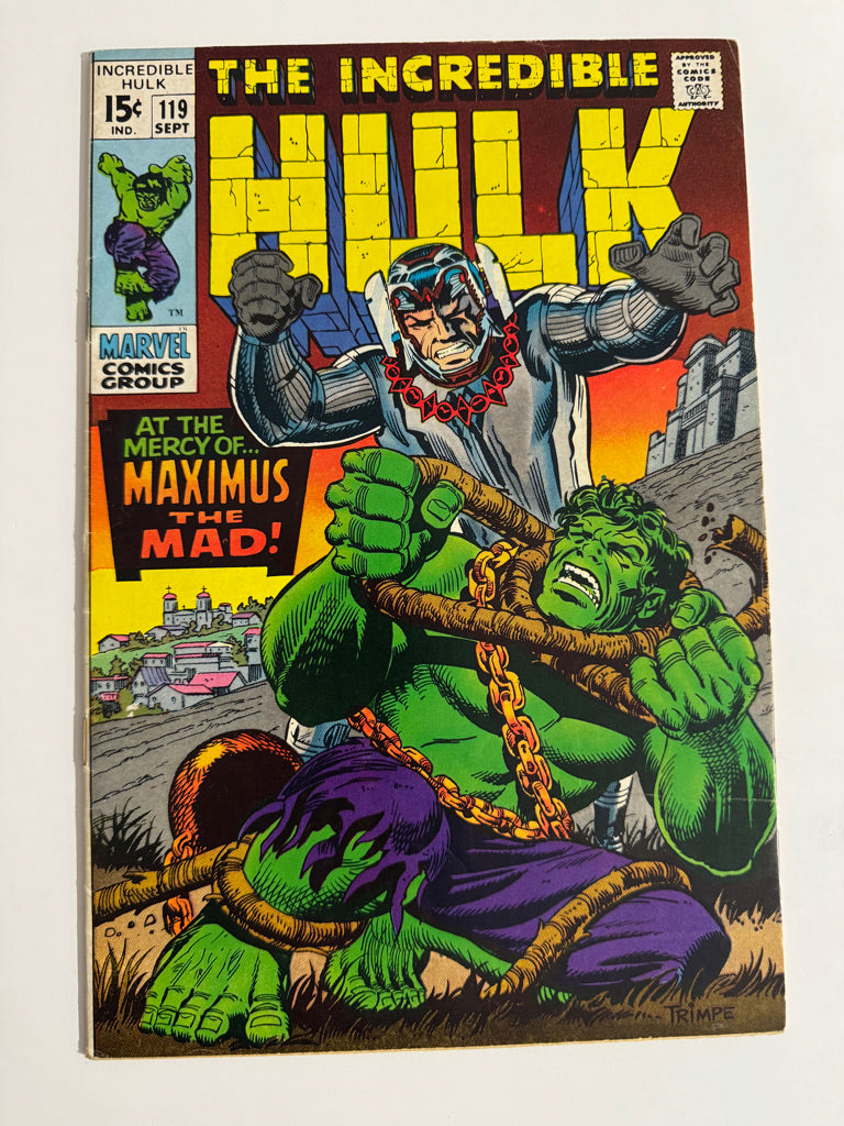 INCREDIBLE HULK #119 FN