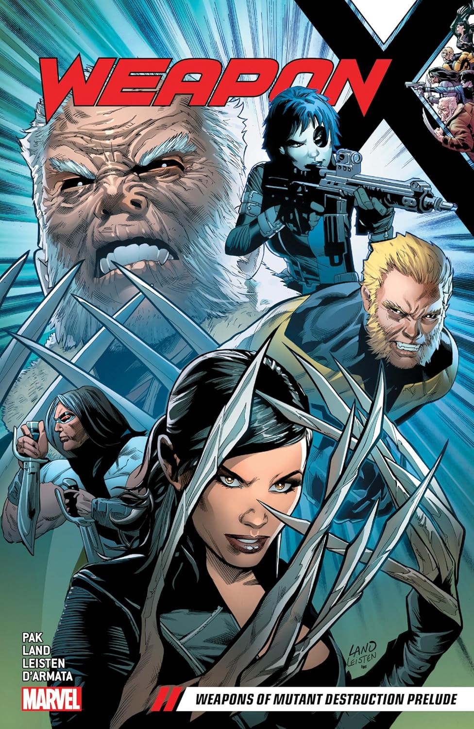 WEAPON X Vol 1 Weapons of Mutant Destruction Prelude TPB