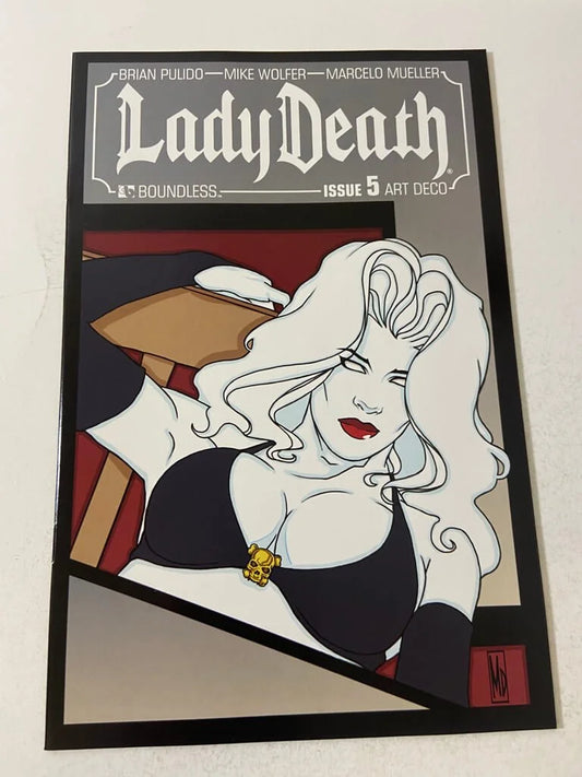 LADY DEATH #5 NM Art Deco Variant