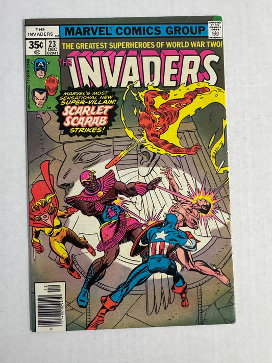 INVADERS #23 VF/NM 1ST APPEARANCE