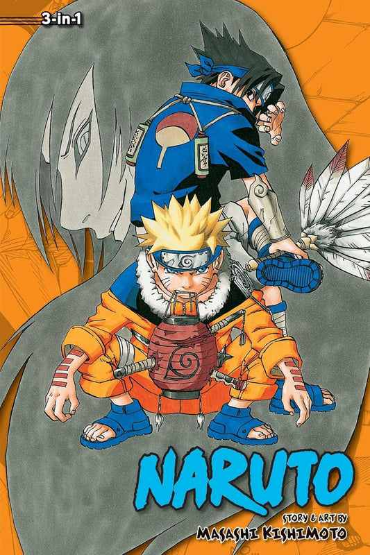 Naruto Vol 7-8-9 (3 IN ONE)